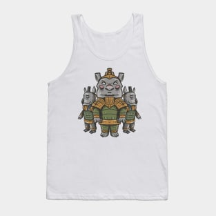 Terracotta Troupe Tales, Chinese Cartoon Style Tank Top